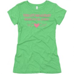 Ladies Slim Fit Super Soft Triblend Tee