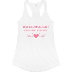 Ladies Slim Fit Racerback Tank Top