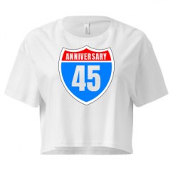 Ladies Festival Cali Crop Top Tee