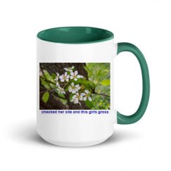 15oz Ceramic Mug with Color Inside