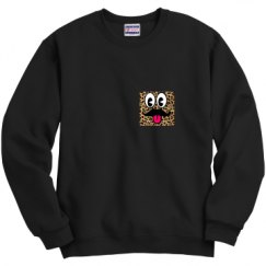 Unisex Film and Foil Crewneck Sweatshirt