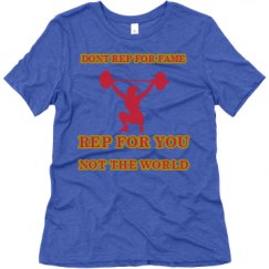 Ladies Relaxed Fit Super Soft Triblend Tee