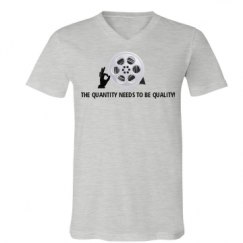 Unisex V-Neck Jersey Tee