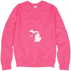 Unisex Neon Crewneck Sweatshirt