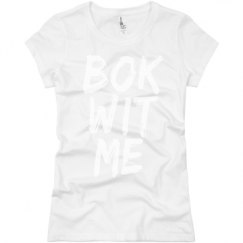 Ladies Slim Fit Basic Promo Jersey Tee