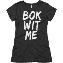 Ladies Slim Fit Super Soft Triblend Tee