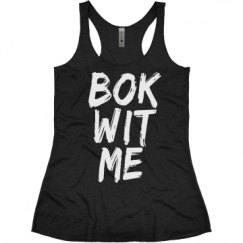 Ladies Slim Fit Super Soft Racerback Triblend Tank