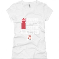 Ladies Slim Fit Basic Promo Jersey Tee