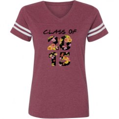 Ladies Relaxed Fit Vintage Sports Tee