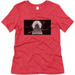 Ladies Relaxed Fit Super Soft Triblend Tee