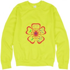 Unisex Neon Crewneck Sweatshirt