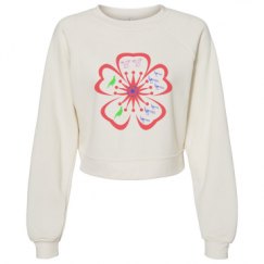 Women's Raglan Pullover Fleece