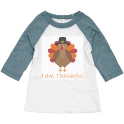 Toddler 3/4 Sleeve Raglan Tee
