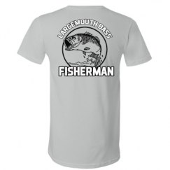 Unisex V-Neck Jersey Tee