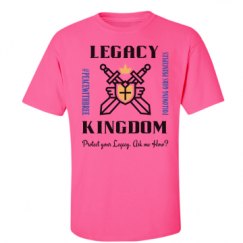 Unisex Ultra Cotton Safety Neon Crewneck Tee