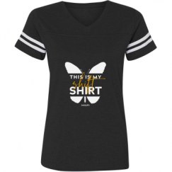 Ladies Relaxed Fit Vintage Sports Tee
