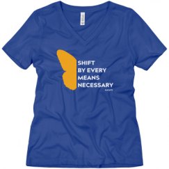 Ladies Relaxed Fit V-Neck Tee