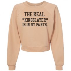 Women's Raglan Pullover Fleece