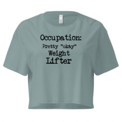 Ladies Festival Cali Crop Top Tee