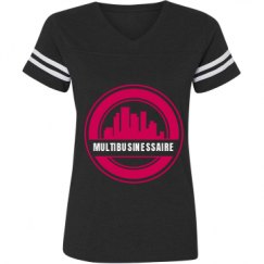 Ladies Relaxed Fit Vintage Sports Tee