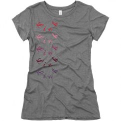 Ladies Slim Fit Super Soft Triblend Tee