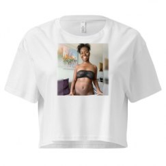 Ladies Festival Cali Crop Top Tee