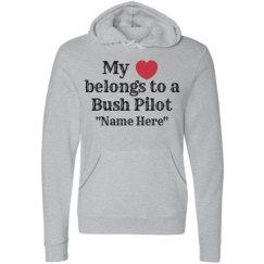 Unisex Fleece Pullover Midweight Hoodie