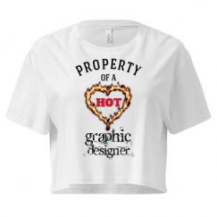 Ladies Festival Cali Crop Top Tee