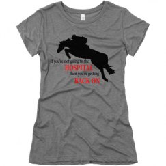 Ladies Slim Fit Super Soft Triblend Tee
