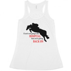 Ladies Flowy Racerback Tank