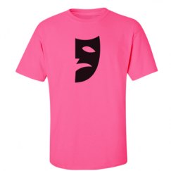 Unisex Ultra Cotton Safety Neon Crewneck Tee