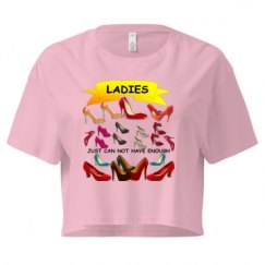 Ladies Festival Cali Crop Top Tee