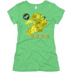 Ladies Slim Fit Super Soft Triblend Tee