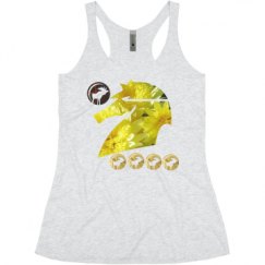 Ladies Slim Fit Super Soft Racerback Triblend Tank