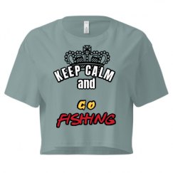 Ladies Festival Cali Crop Top Tee