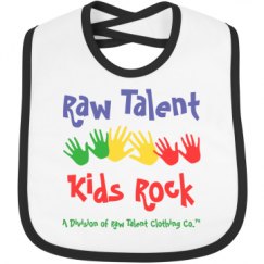 Infant Contrast Trim Bib