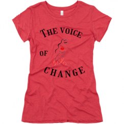 Ladies Slim Fit Super Soft Triblend Tee