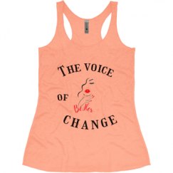 Ladies Slim Fit Super Soft Racerback Triblend Tank