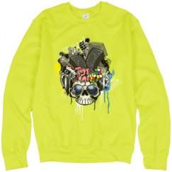 Unisex Neon Crewneck Sweatshirt