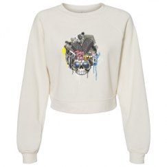 Women's Raglan Pullover Fleece