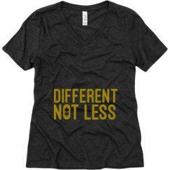 Ladies Relaxed Fit Super Soft Triblend V-Neck Tee