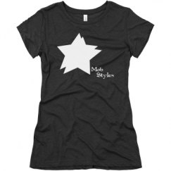 Ladies Slim Fit Super Soft Triblend Tee