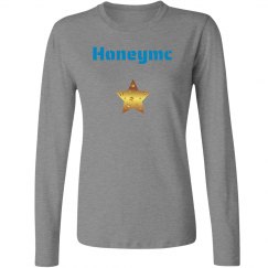 Honeymc star long sleeve top