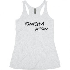 Ladies Slim Fit Super Soft Racerback Triblend Tank