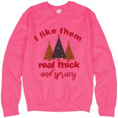 Unisex Neon Crewneck Sweatshirt