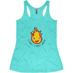 Ladies Slim Fit Super Soft Racerback Triblend Tank