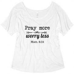 Pray more