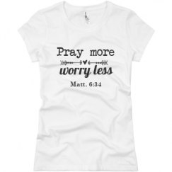 Ladies Slim Fit Basic Promo Jersey Tee