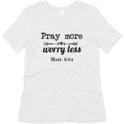 Ladies Relaxed Fit Super Soft Triblend Tee