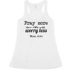 Ladies Flowy Racerback Tank